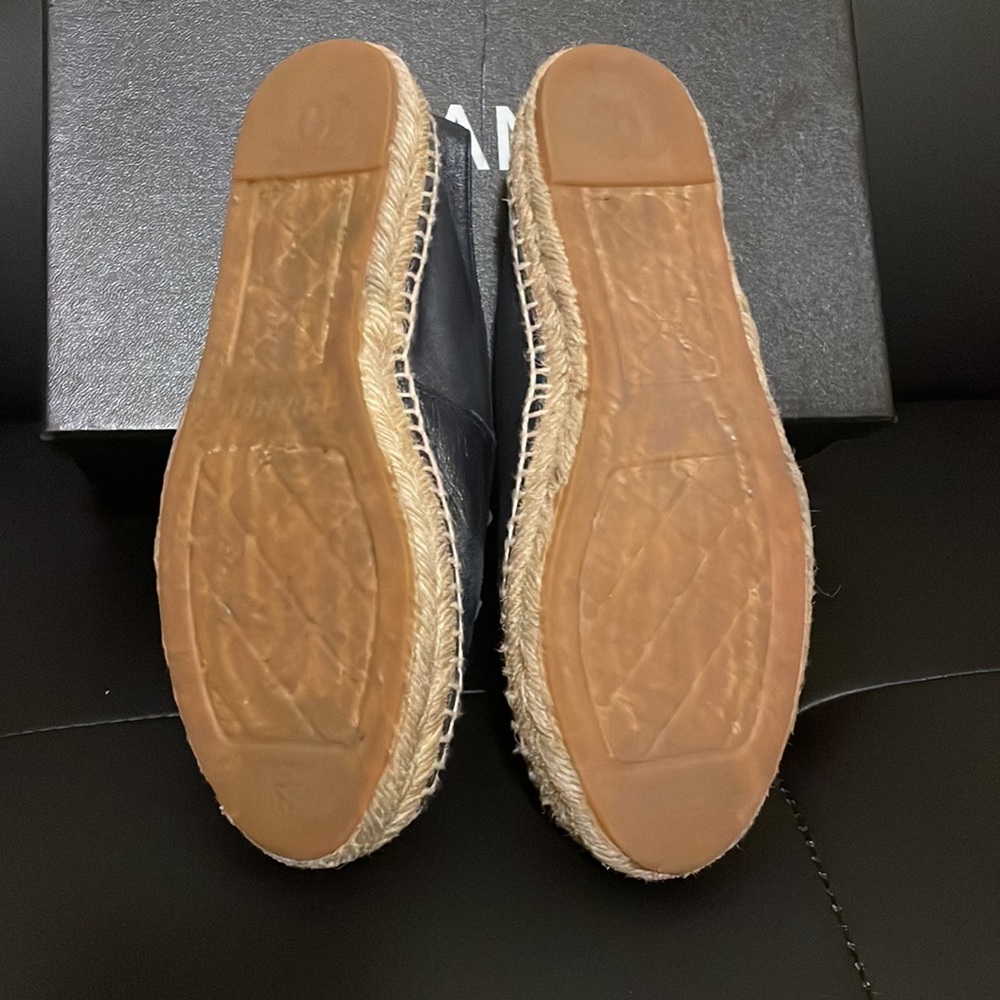 Chanel espadrilles navy and black - Picture 2 of 5